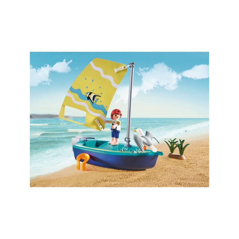 Enfant avec voilier PLAYMOBIL - Dès 4 ans
