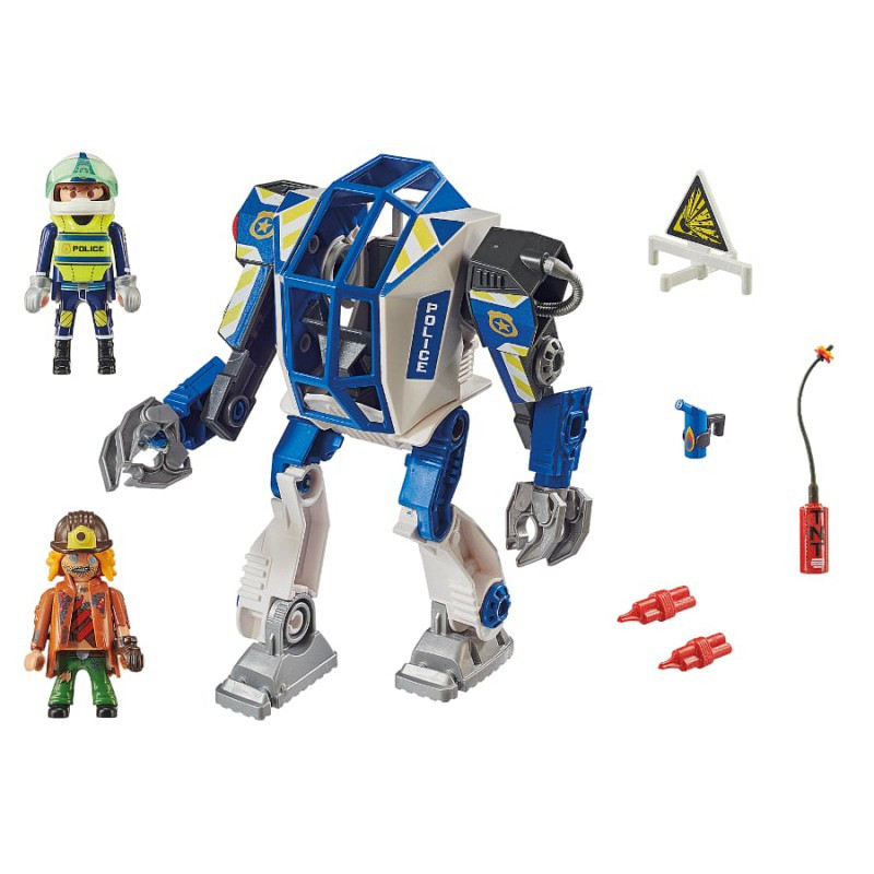 Police Robot de Police  PLAYMOBIL - Dès 4 ans