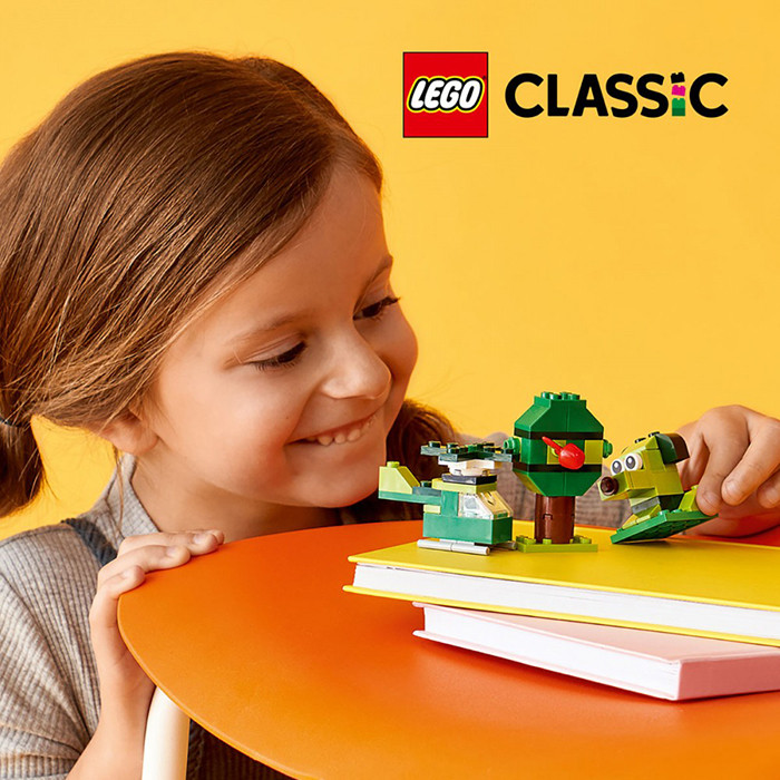 Briques créative Vertes LEGO - Dès 4 ans 