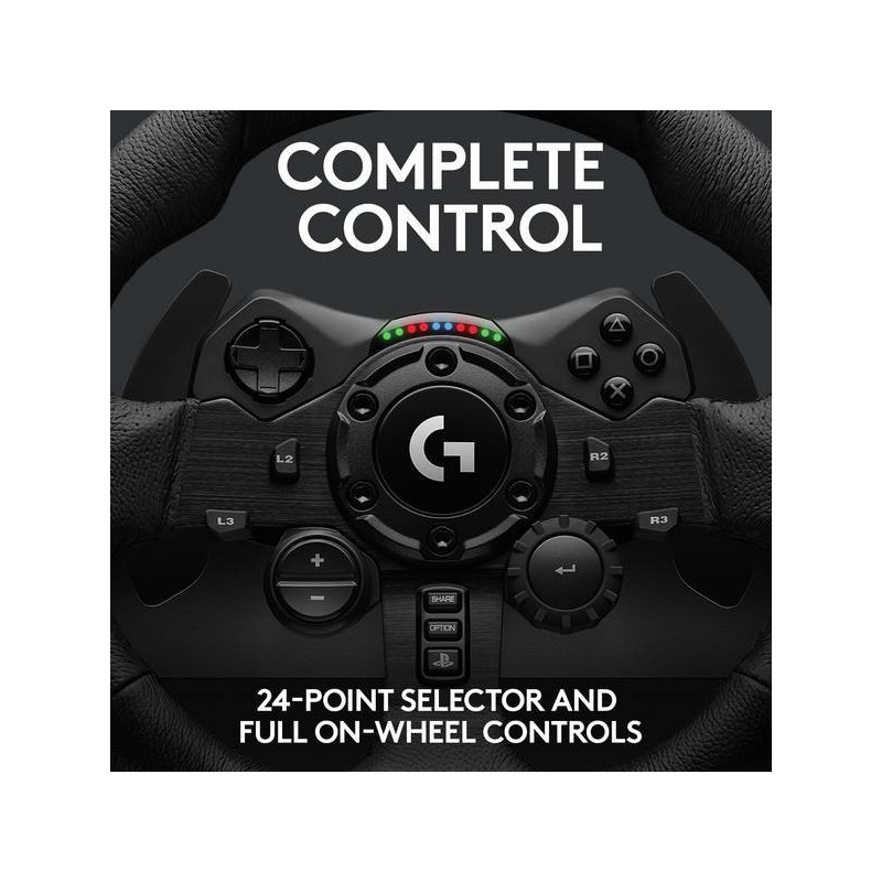 Volant + PÃ©dalier G923 PC/PS4/PS5  Noir - LOGITECH - 73241115361