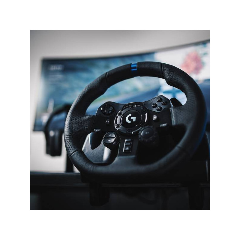 Volant + PÃ©dalier G923 PC/PS4/PS5  Noir - LOGITECH - 73241115361