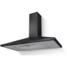 Hotte Décorative Murale Aspirante 125W 370 m3/h Noir FABER - 5605625