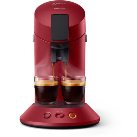 Machine à café Dosettes Senseo 1450W Rouge PHILIPS - CSA210/91