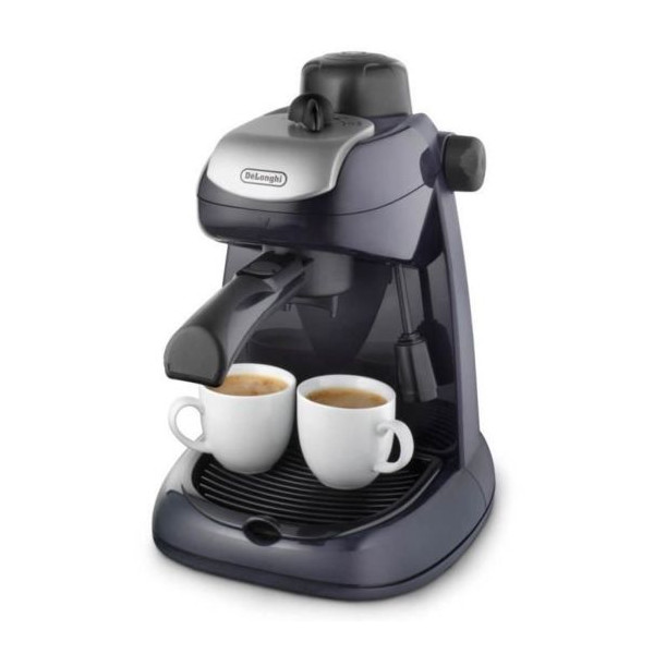 Machine à Café Expresso DELONGHI - Puissance: 800W - Nombre de tasses: 4  tasses - Sélecteur 1 à 2 tasses - Cappuccino System - Buse vapeur…