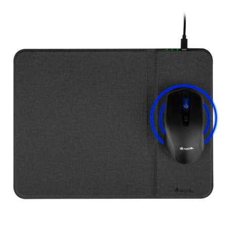 Ensemble de Souris + Tapis de souris de chargement sans Fil CruiseKit Noir NGS - 69561113007