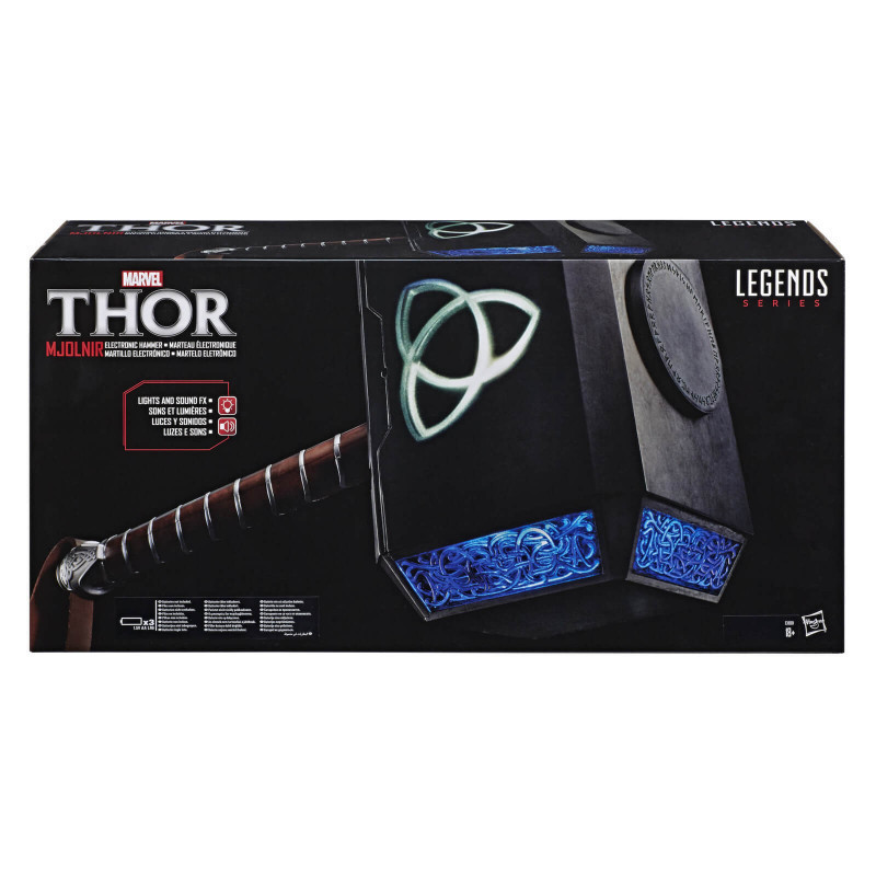 Marteau de Thor Electronique Mjolnir 50 cm Marvel Legend Series HASBRO - 75090008458