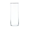 Vase Cylindre H40 cm Transparent