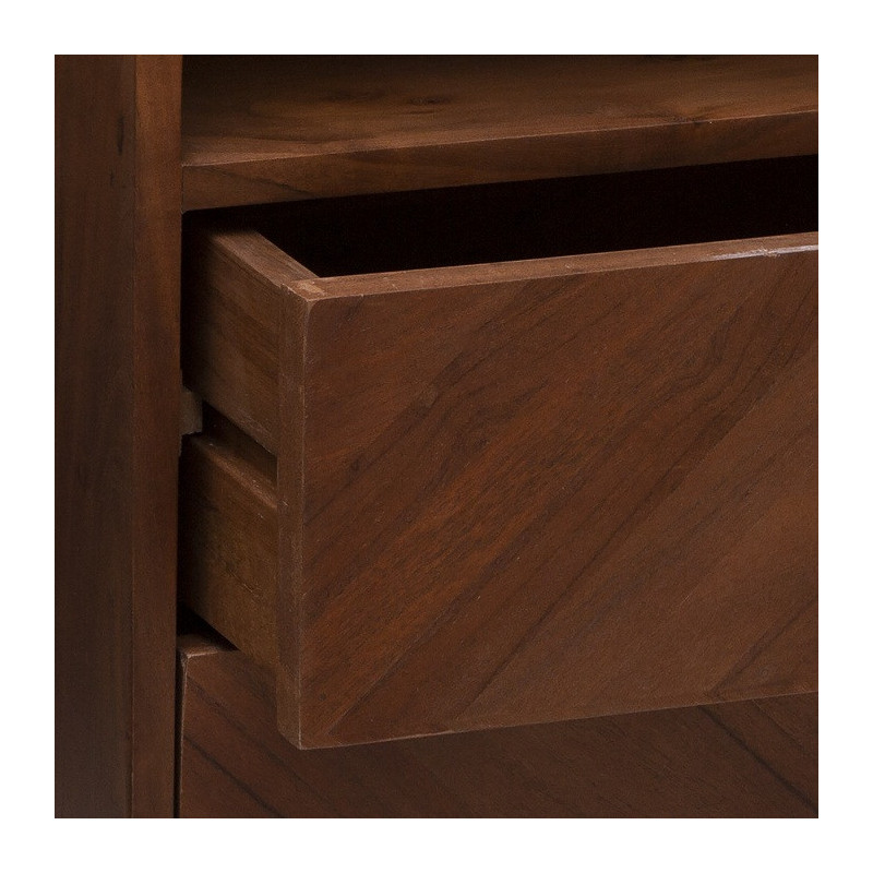 Commode 2 Tiroirs Acacia Roxas - ATMOSPHERA