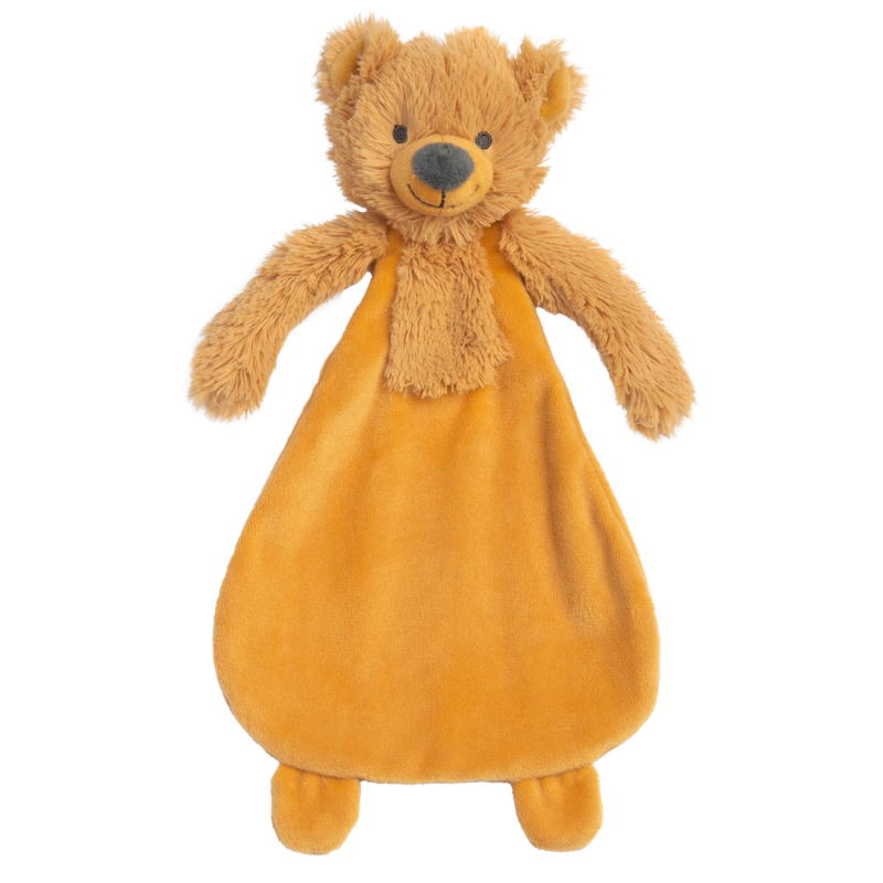 Doudou Ours orange Bradley - HAPPY HORSE - Dès la naissance