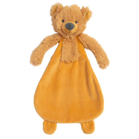 Doudou Ours orange Bradley - HAPPY HORSE - Dès la naissance