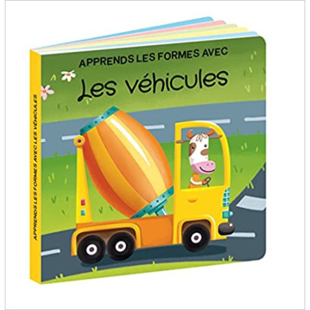 Livre + puzzle les véhicules-  SASSI JUNIOR - Dès 4 ans