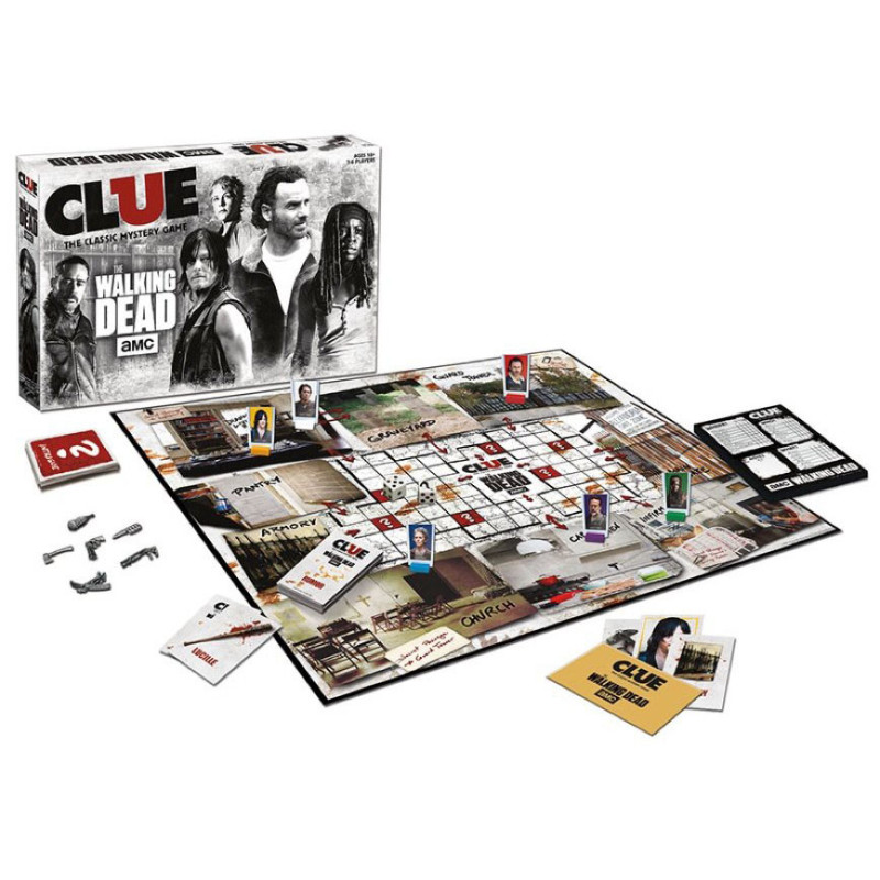 Acheter Hasbro Cluedo The Walking Dead AMC jeu à bas prix