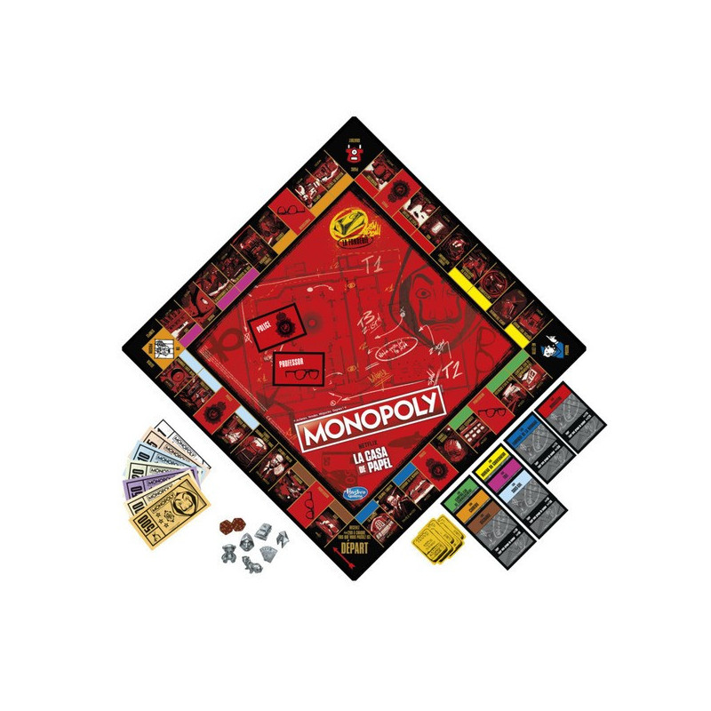 Monopoly La Casa de Papel - HASBRO GAMING 