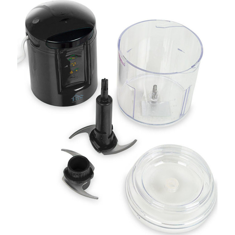 Mini hachoir 500ml 200W noir - 7LINE - SX-B7002