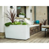 JARDINIERE 99,5 x 39 x 60 116L BLANC