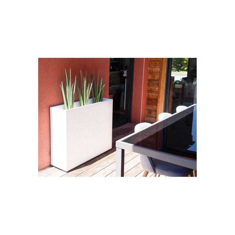 JARDINIERE LOFT XL GRAPHIT BLANC CERUSE