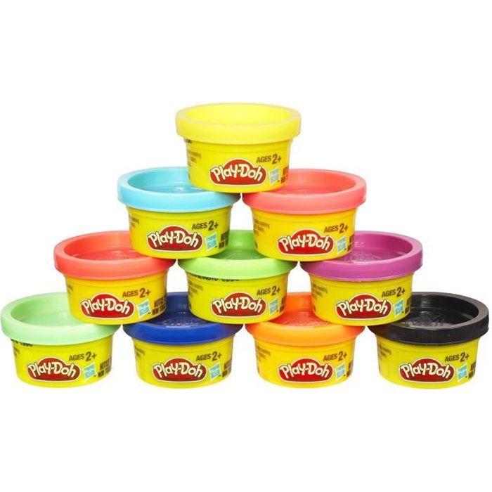 PLAY-DOH - Coffret de 36 pots de Pâte à modeler - Couleurs