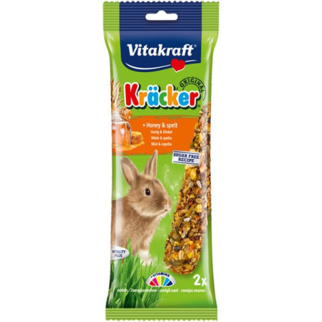 Barres Cracker Miel Lapins Honey & Spelt Vitakraft