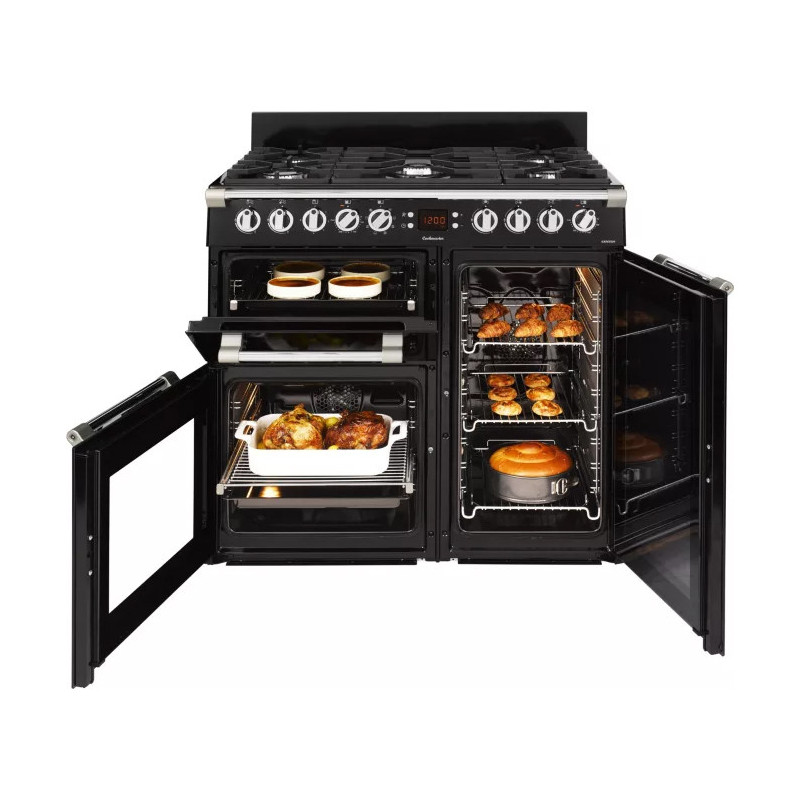 Cuisinière Grande Largeur Noir LEISURE - CK90F324K