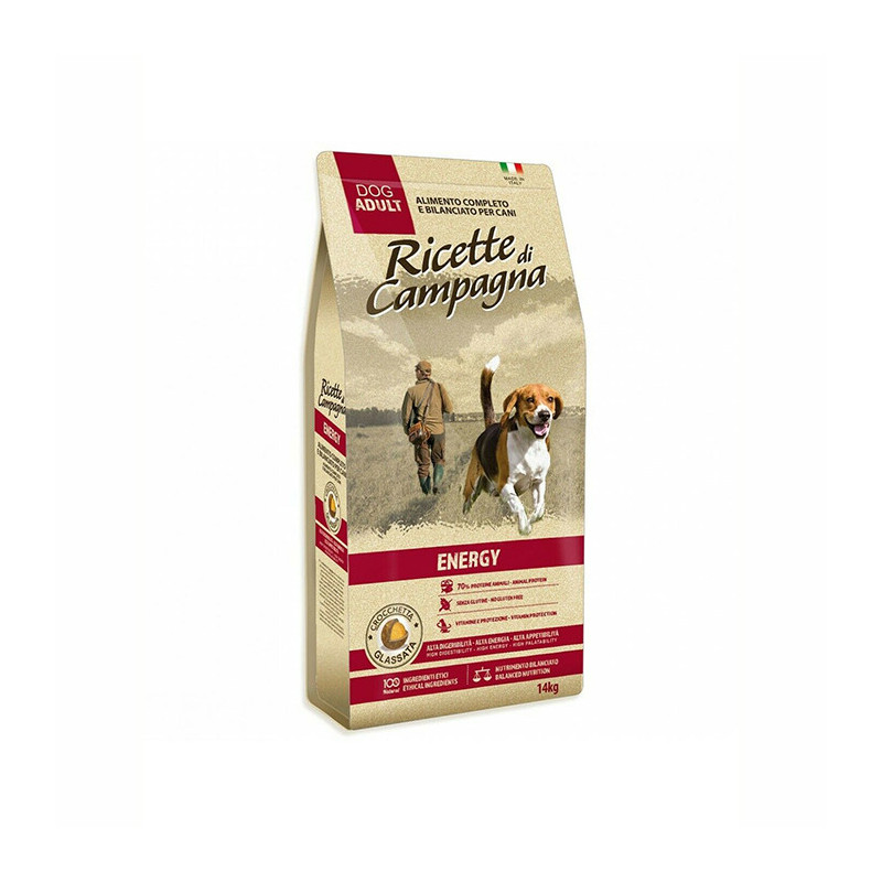 Croquettes chiens Adultes Energy 14Kg - RICETTE DI CAMPAGNA - MRCE829