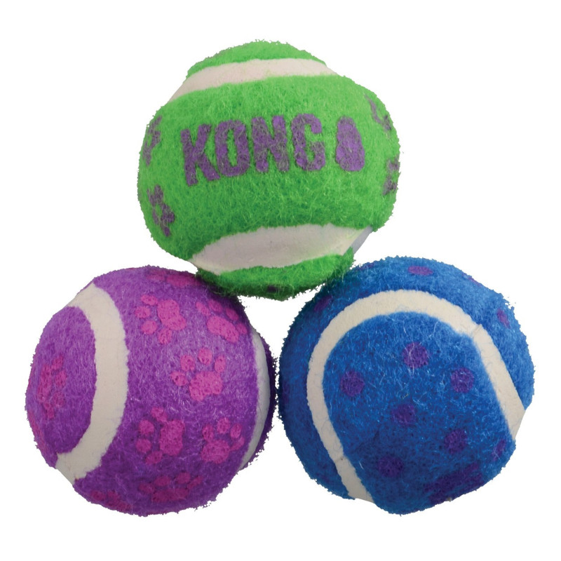 Balles Tennis Chat Avec Grelot KONG