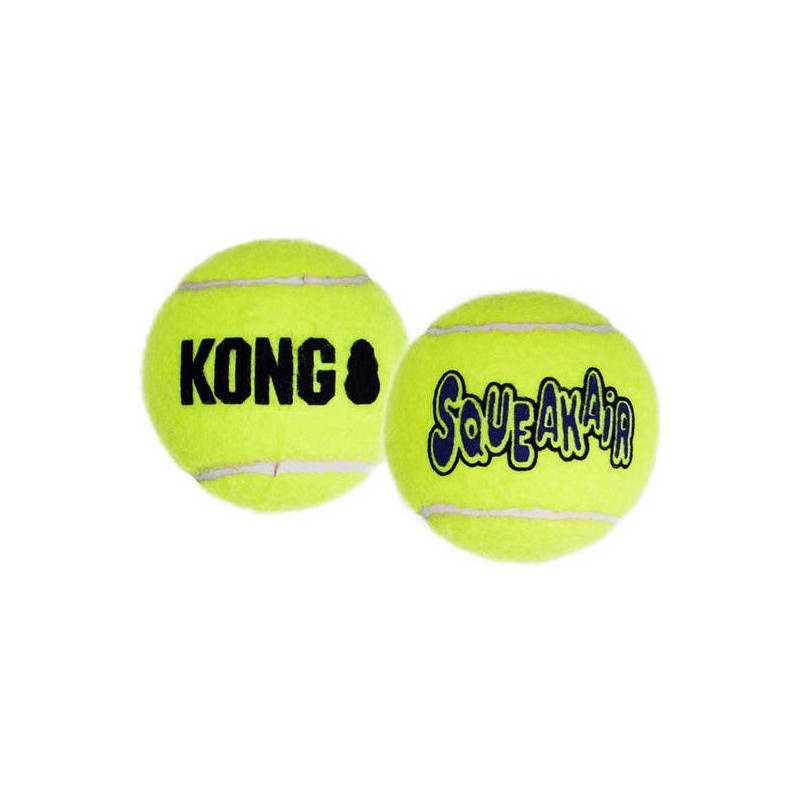 Jouet Chien Balles Tennis Air Dog Squeaker M KONG
