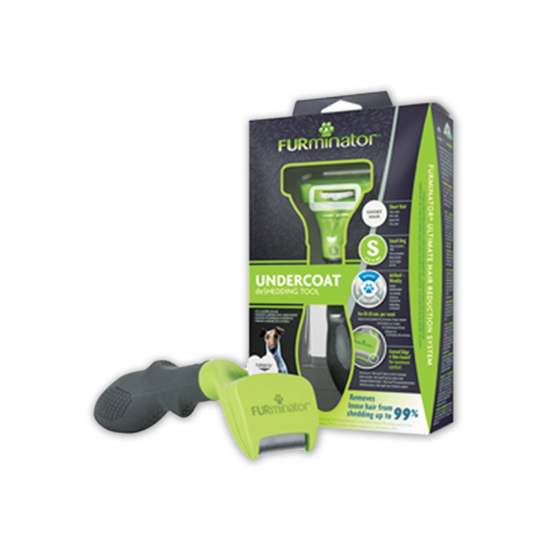Outil de toilettage chiens taille S à poils courts FURMINATOR