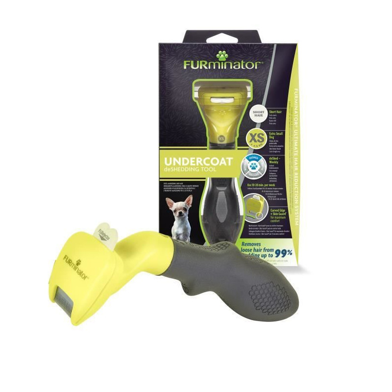 Brosse Poils Courts pour Chien XS FURMINATOR
