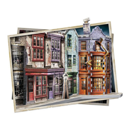Puzzle 3D Diagon Alley Harry Potter - WREBBIT - 76200014391 dès 14ans