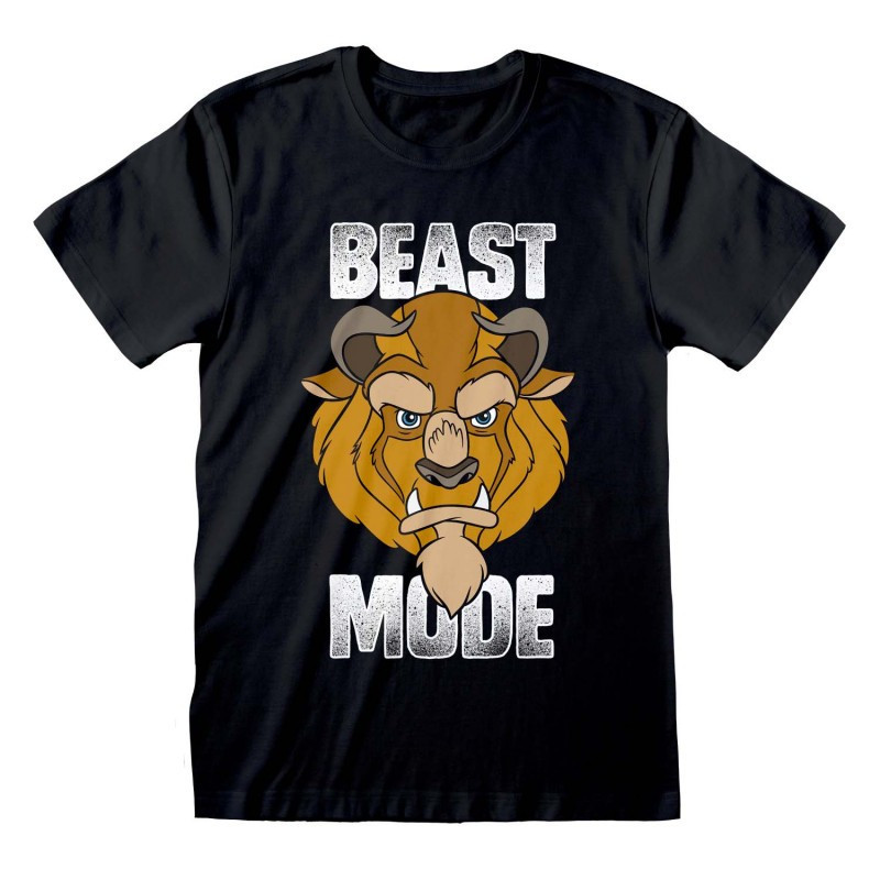 T-shirt Beauty and The Beast Mode L Noir - HEROES - 80180016419