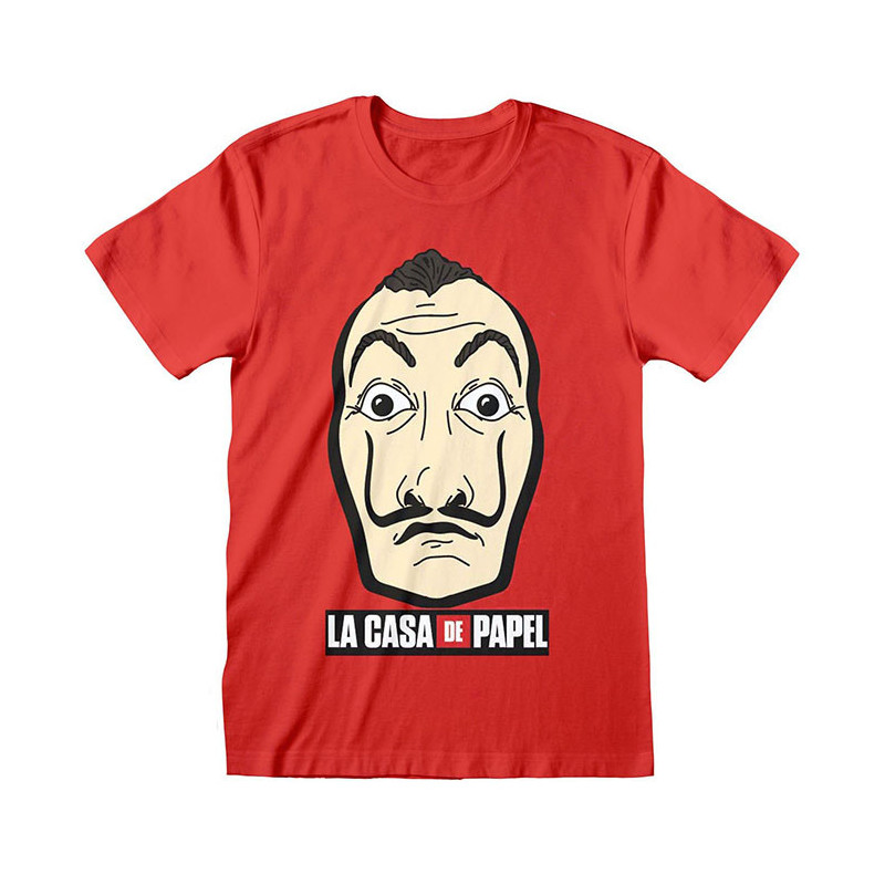 T-shirt Mask & Logo Casa De Papel M Rouge - IT - 80180016460