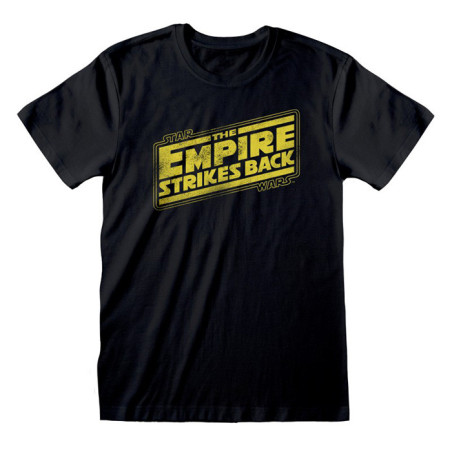 T-shirt Star Wars The Empire Strikes Back M Noir - HEROES - 80180016496