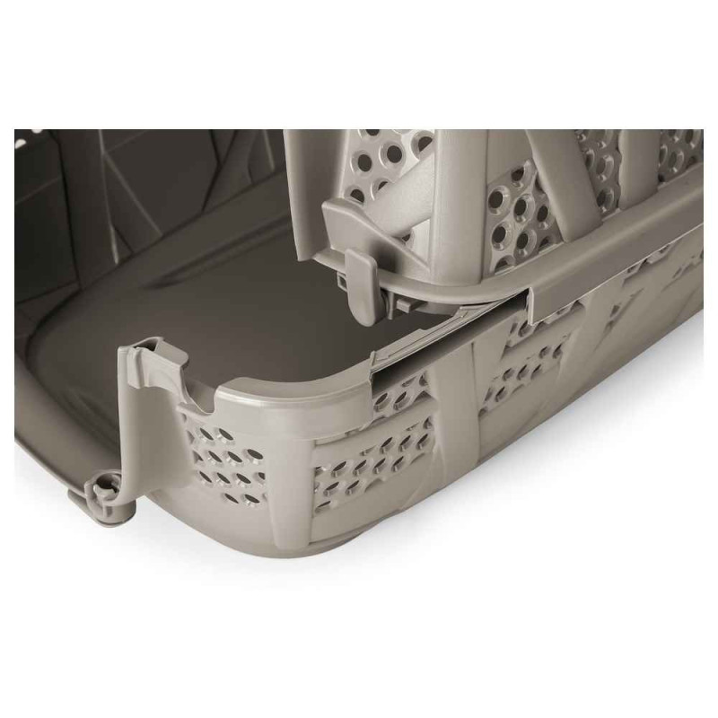Cage Transport Chien et Chat Marron - IMAC