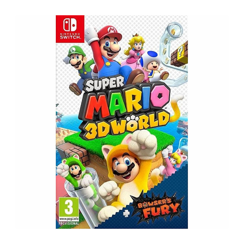 Jeu Switch Super Mario 3D World + Bowser's Fury - NINTENDO - 72480013664