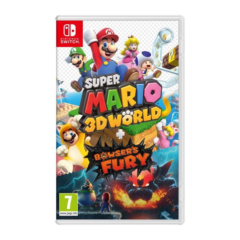 Jeu Switch Super Mario 3D World + Bowser's Fury - NINTENDO - 72480013664