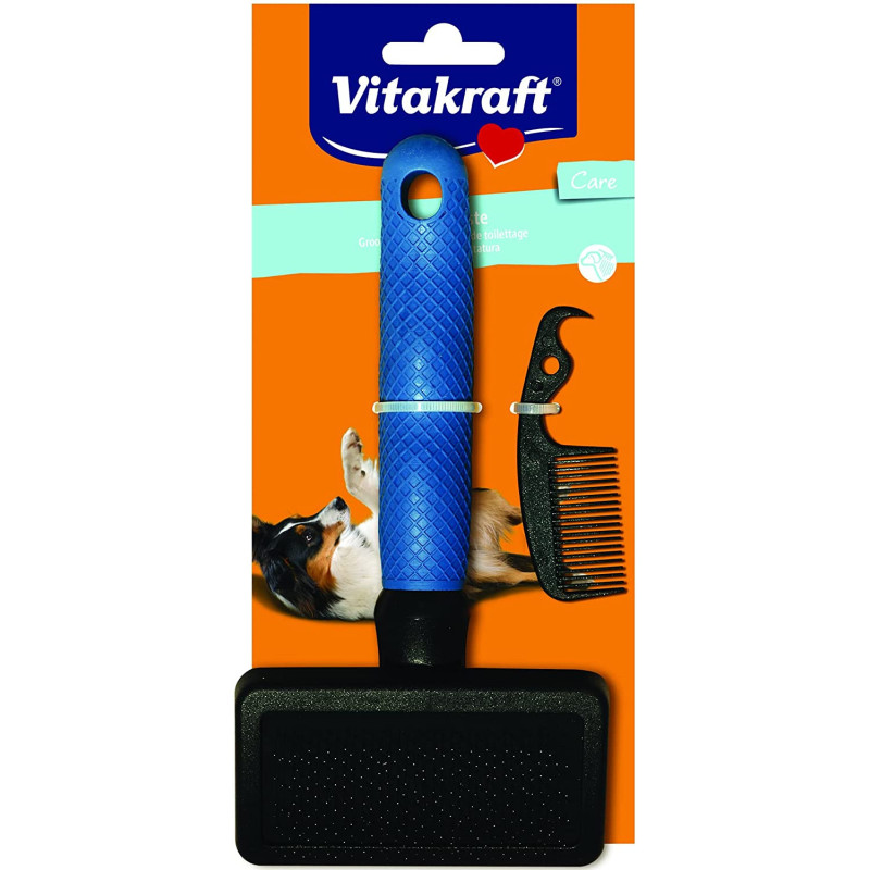 Brosse Chien Plastic Rectangulaire GM VITAKRAFT