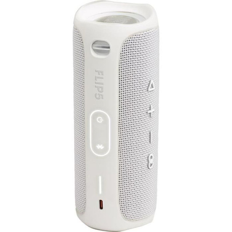 Enceinte sans fil Bluetooth Flip 5 Blanc - JBL - JBLFLIP5WHT
