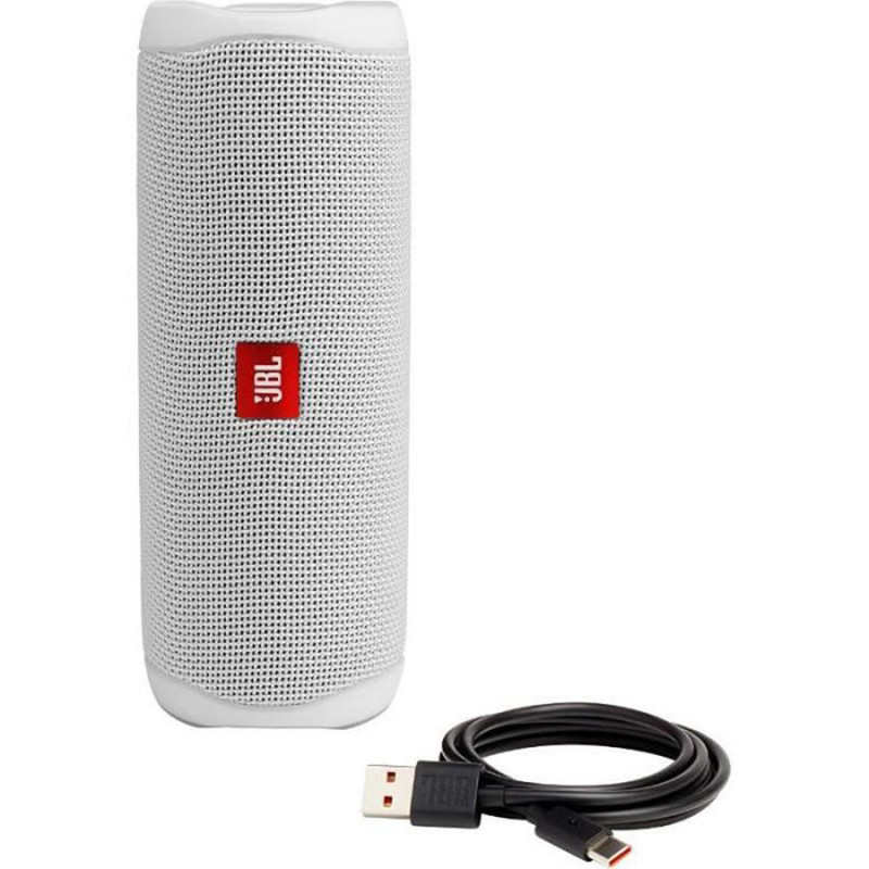 Enceinte sans fil Bluetooth Flip 5 Blanc - JBL - JBLFLIP5WHT