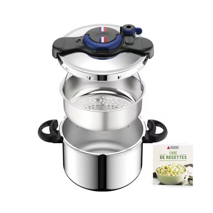 Cocotte-minute 7,5L ClipsoMinut French - TEFAL - P4624825 