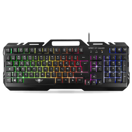 Combo Clavier & souris gamer + tapis RGB - SPIRIT OF GAMER - SOGMK5