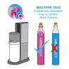 Machine à Soda Duo + 1 Titan  - SODASTREAM - DUONP