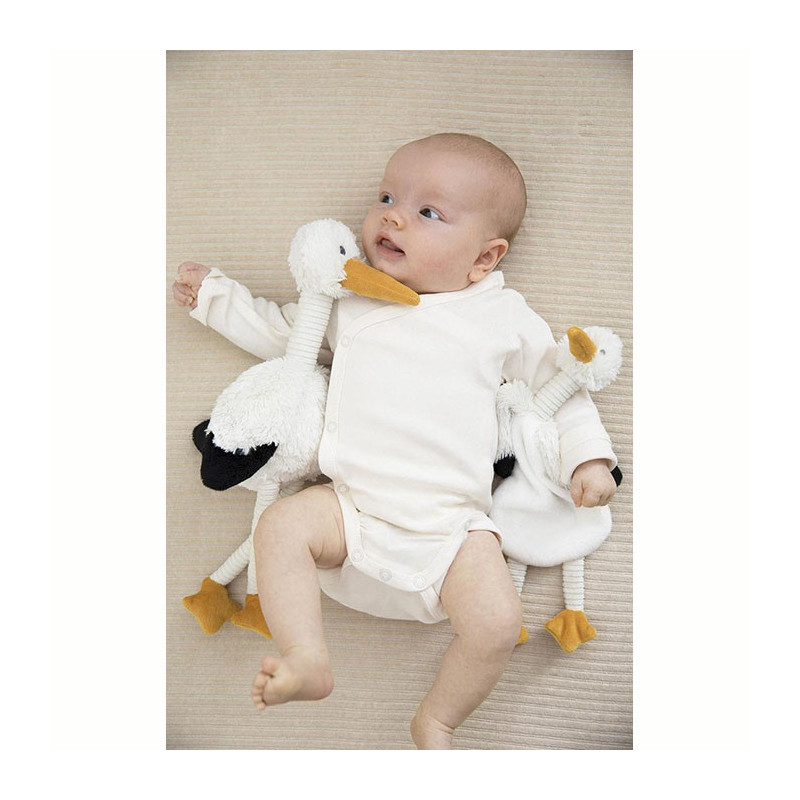 Peluche Cigogne Ciel 27 cm - HAPPY HORSE - Dès la naissance