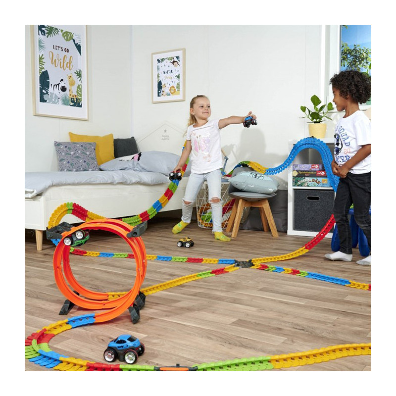 Circuit Flextreme Set Superloopings Race track - SMOBY - Dès 4 ans