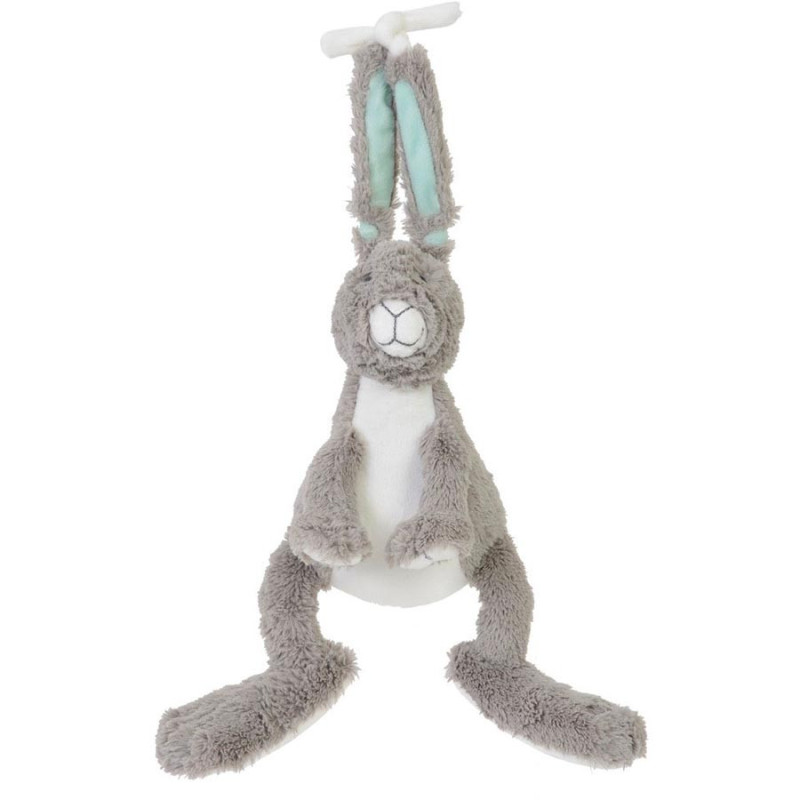 Peluche à suspendre Lapin Twine Musicale - HAPPY HORSE - Dès la naissance