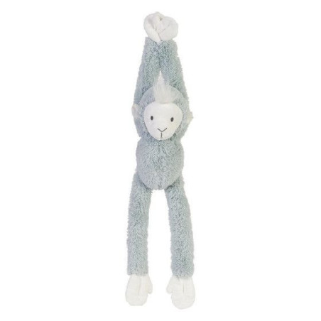 Peluche à suspendre Hanging Monkey Teal Music Hug - HAPPY HORSE - Dès la naissance