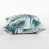 Coussin déperlant Palmas 45x45cm Blanc/Vert - COSY SIDE - 82859984