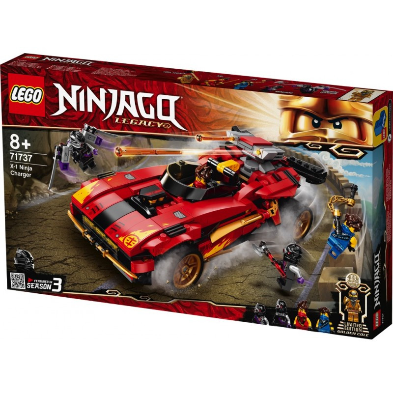 LE CHARGEUR NINJA X-1 LEGO - dès 8 ans 