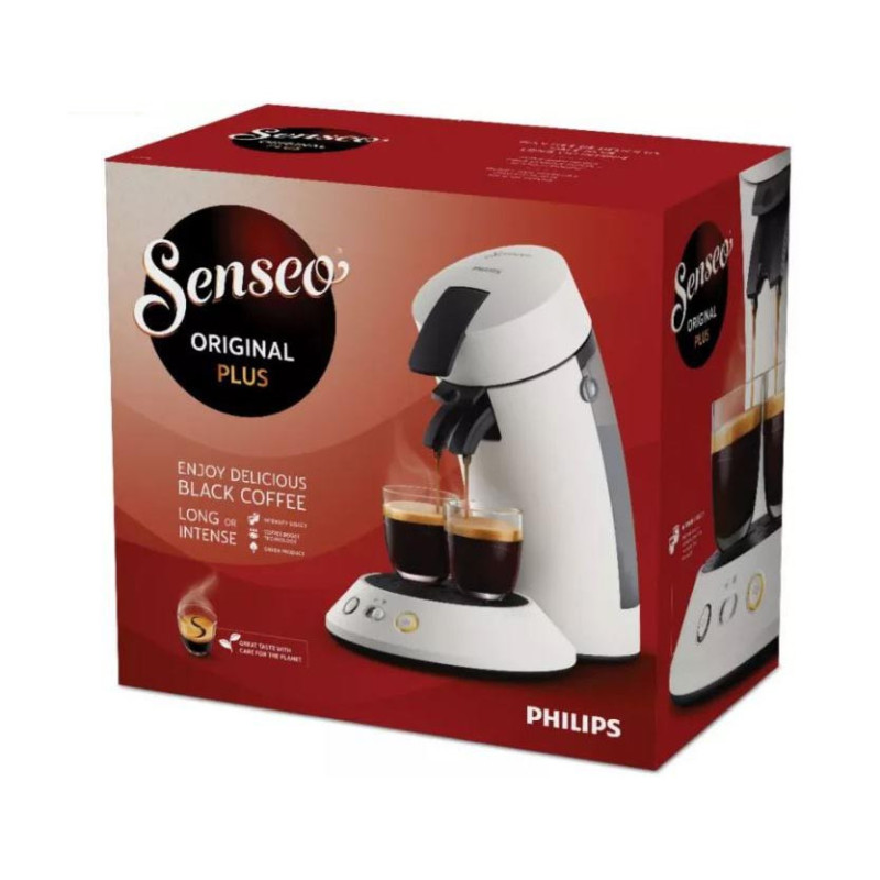Cafetière Senseo Original Plus Blanc - PHILIPS - CSA210/11