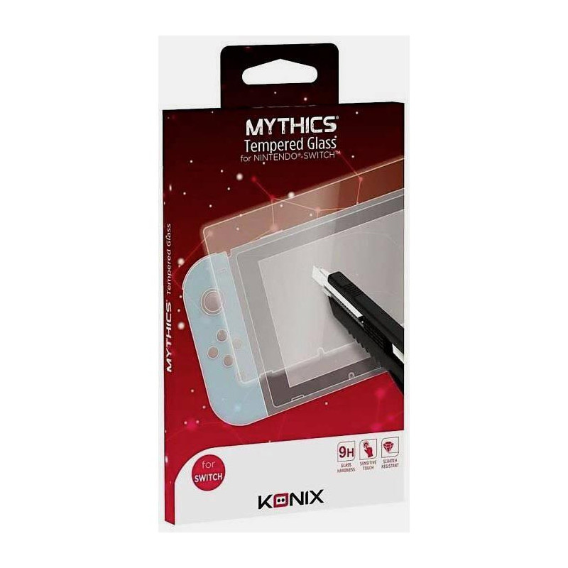 Protection écran en verre trempé 9H pour Switch - KONIX - 61881107324