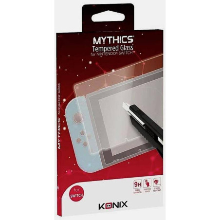 Protection écran en verre trempé 9H pour Switch - KONIX - 61881107324